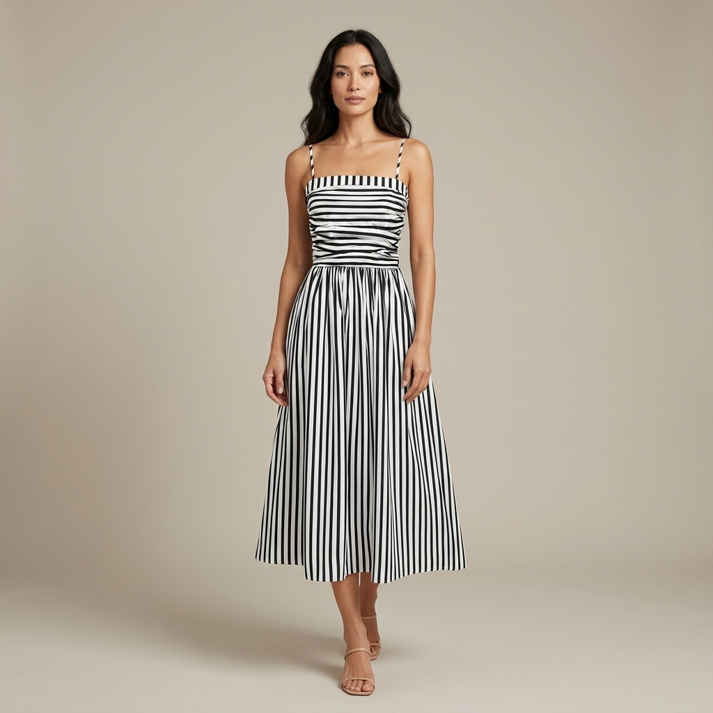 Striped Holiday Dress