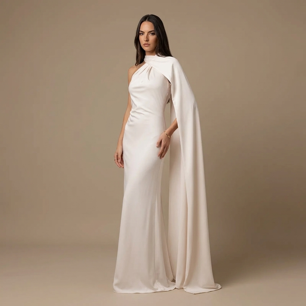 Ribbon Halter Maxi Dress