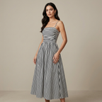 Striped Holiday Dress