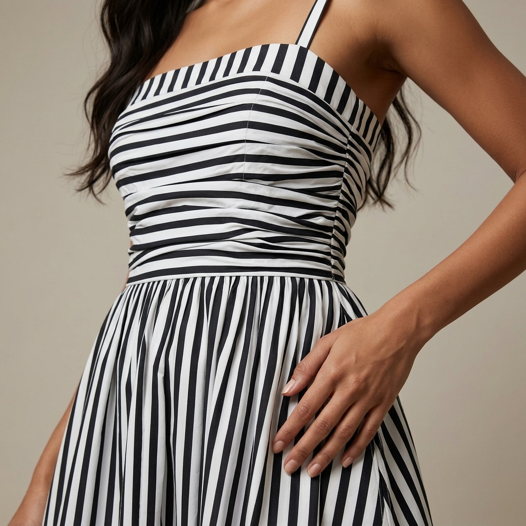 Striped Holiday Dress