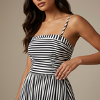 Striped Holiday Dress