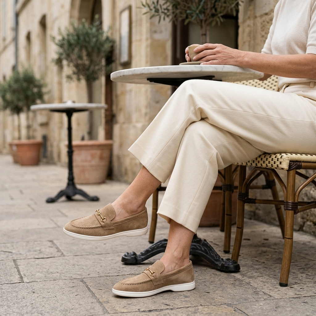Loafers for Women Slip On Flat Shoes for Office Work Everyday Outfits