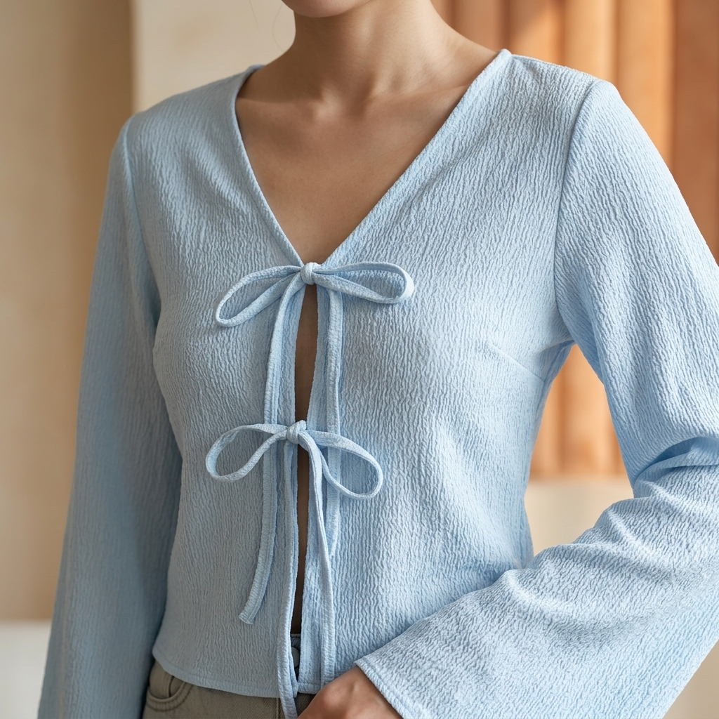Blouse for Women Soft Long Sleeve Top for Office Work Smart Casual Outfits